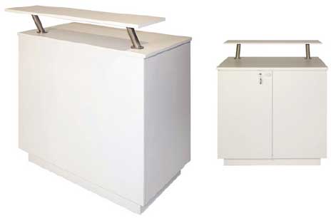 Barpult weiß / bar-desk white