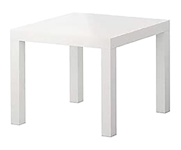 VERDI Beistelltisch weiß / side table white