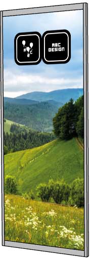 Wandaufdruck 1m / wall print 1m