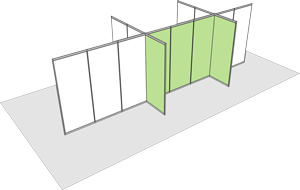 Beispielstand Reihenstand / inline stand example